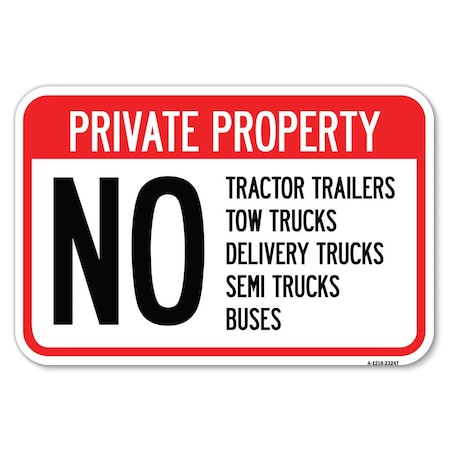Signmission Safety Sign, 12 in Height, Aluminum, 23247 A-1218-23247